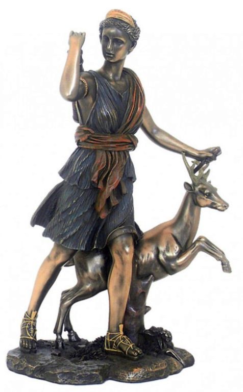 Photo of Artemis Bronze Figurine 29 cm