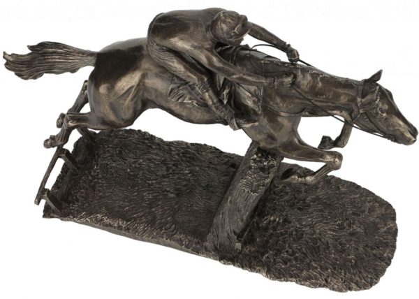 Photo of At Full Stretch Horse Racing Figurine (David Geenty)