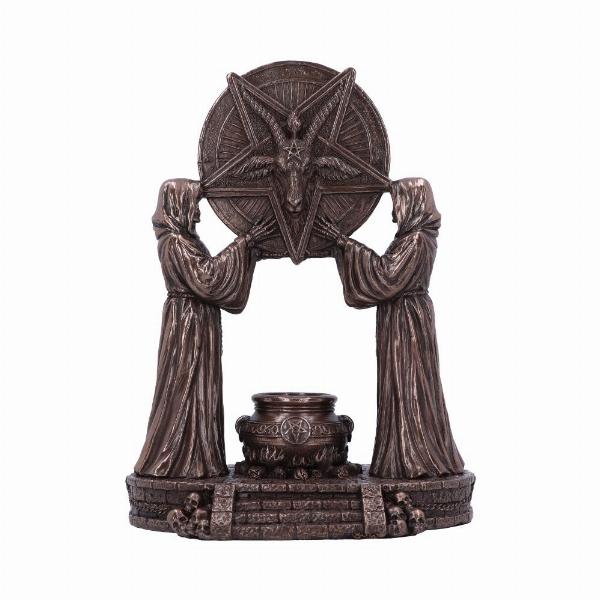 Photo #1 of product D6001W2 - Bronze Baphomet's Altar Ornament 18.5cm