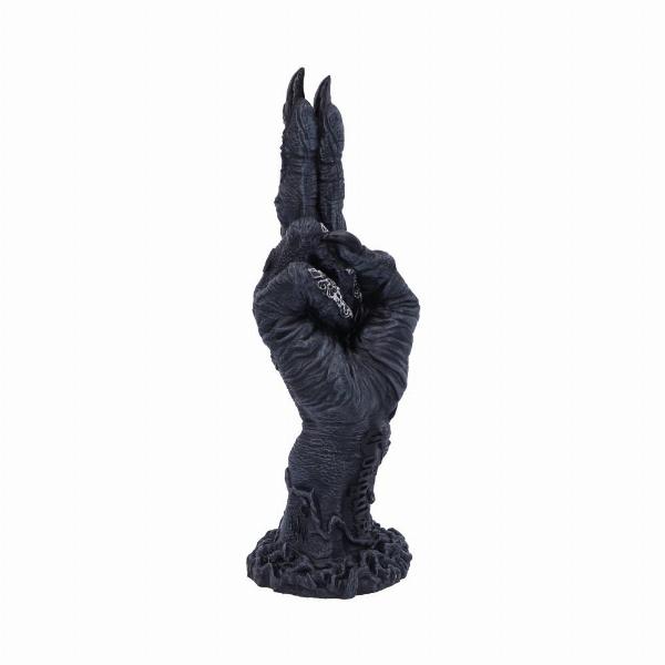 Photo #4 of product B5853U1 - Baphomet's Prophecy Horror Hand Figurine 19cm