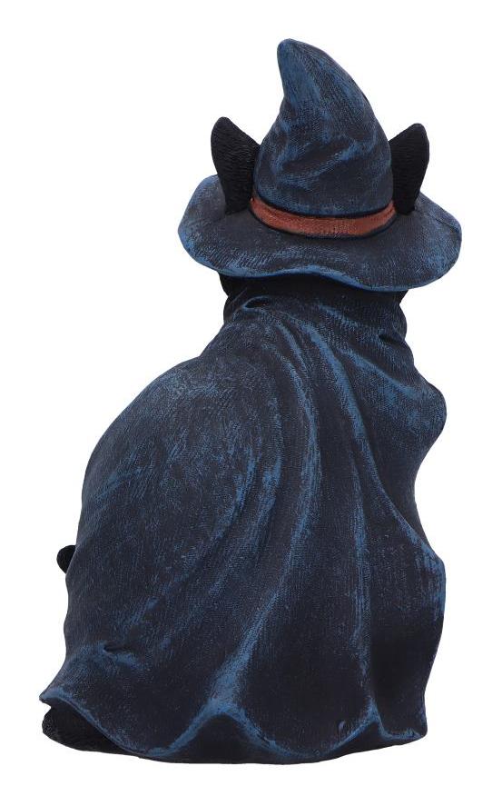 Photo #4 of product U6689A24 - Bewitching Witch Cat Figurine 18.5cm