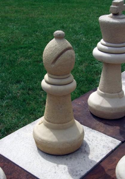 Photo of Bishop Chess Piece Stone Ornament