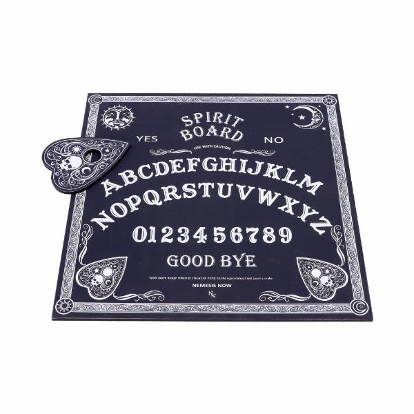Photo #1 of product B4914R0 - Black and White Spirit Board with Planchette