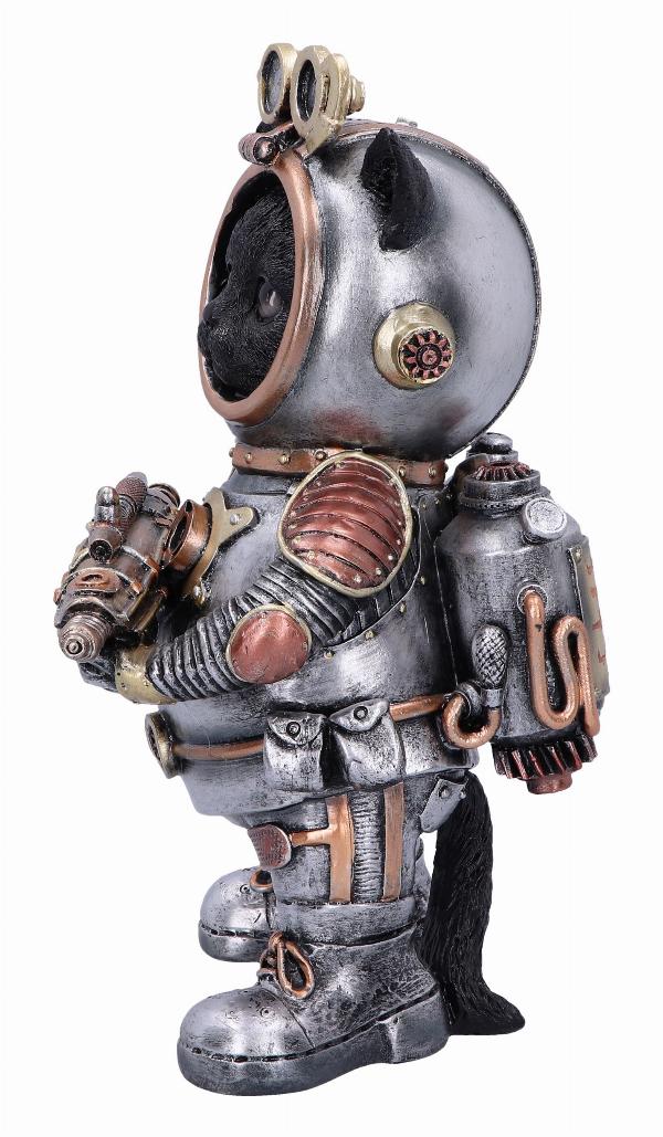 Photo #2 of product U6503Y3 - Cat-tack Space Steampunk Figurine