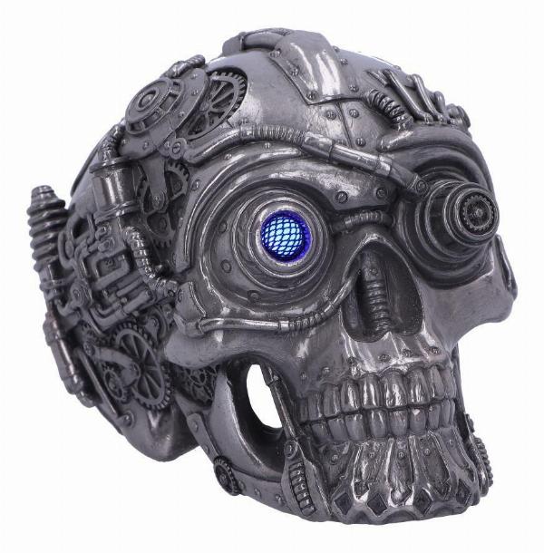Photo #1 of product D5998W2 - Cybertron Silver Skull 16.5cm