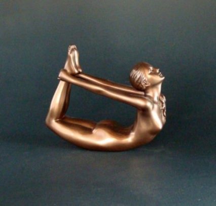 Photo of Dhanurasana Yoga Figurine Bow Pose