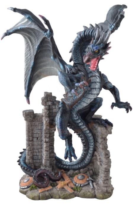 Photo of Dragon in Castle Ruins Figurine