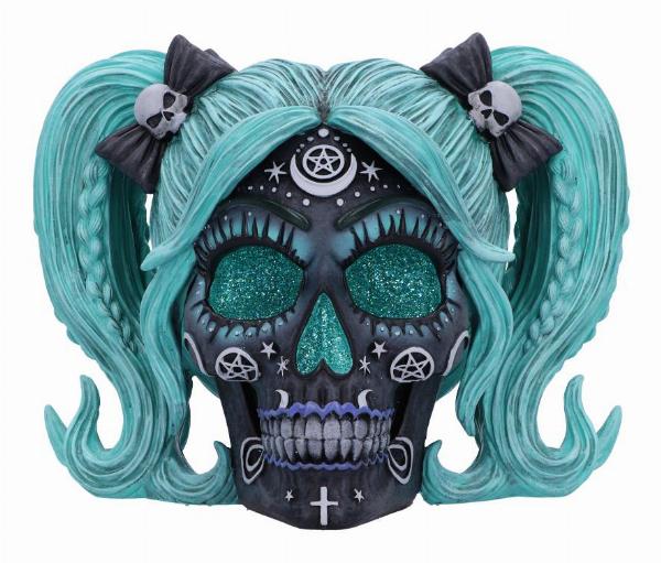 Photo #2 of product B6590Y3 - Drop Dead Gorgeous - Cute and Cosmic Witchy Doll Skull