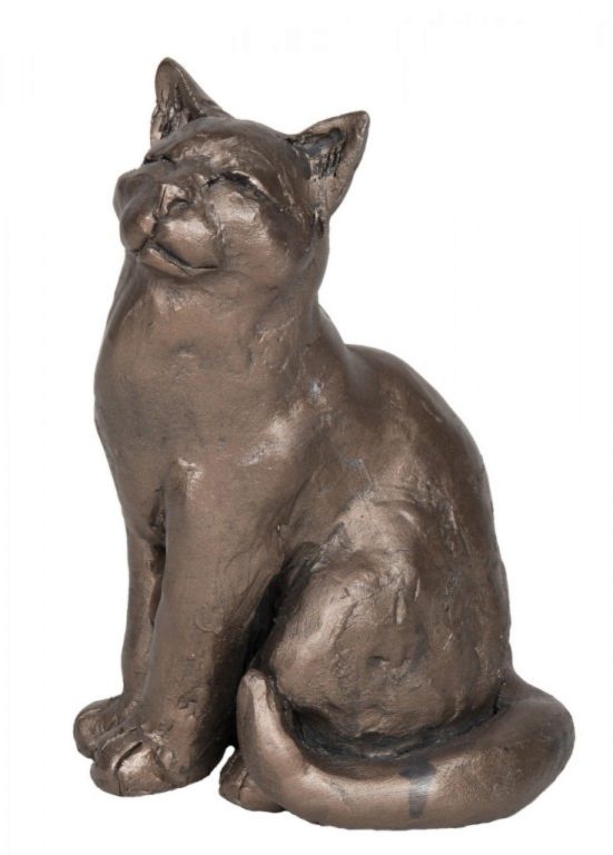 Photo of Ellie the Cat Bronze Ornament