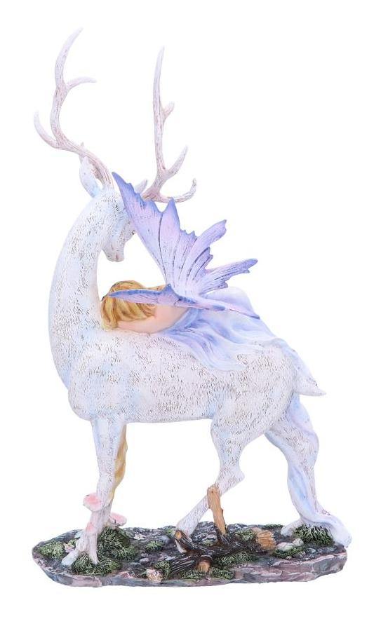 Photo #3 of product D6855C24 - Evelyn Fairy and Stag Figurine