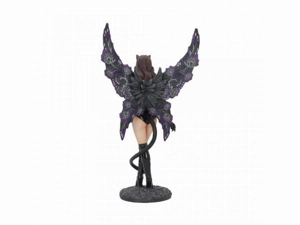 Photo of Felina Gothic Fairy Dressed in Cat Costume Figurine 25 cm