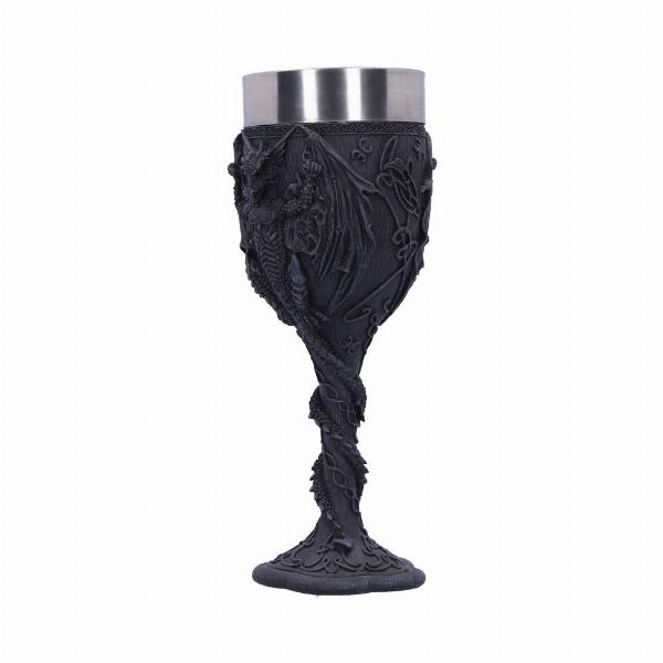 Photo #2 of product U2441G6 - Final Offering Gothic Dragon Goblet 19cm