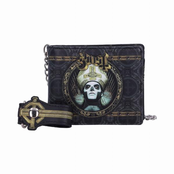 Photo #1 of product B4849P9 - Ghost Papa Emeritus Gold Wallet