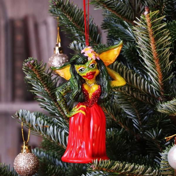 Photo #5 of product B5590T1 - Gremlins Greta Female Red Dress Gremlin Hanging Festive Decorative Ornament