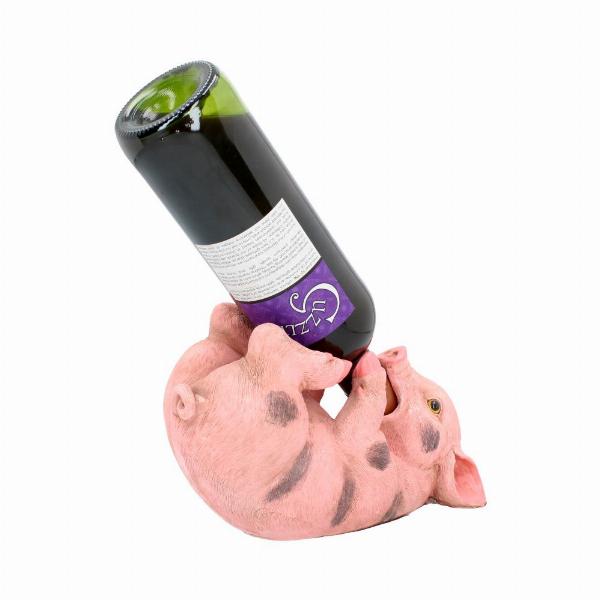 Photo #4 of product EXA80011 - Pink Pig Piglet Guzzler Wine Bottle Holder