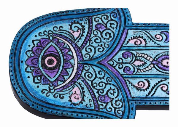 Photo #3 of product U5504T1 - Set of 4 Hamsa's Serenity Hand Incense Stick Burner