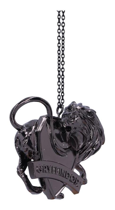 Photo #4 of product B6480X3 - Harry Potter Gryffindor Crest Silver Weighted Hanging Ornament
