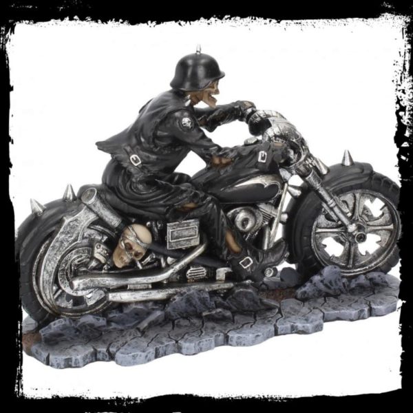 Photo of Hell on the Highway Skeleton Biker Figurine James Ryman