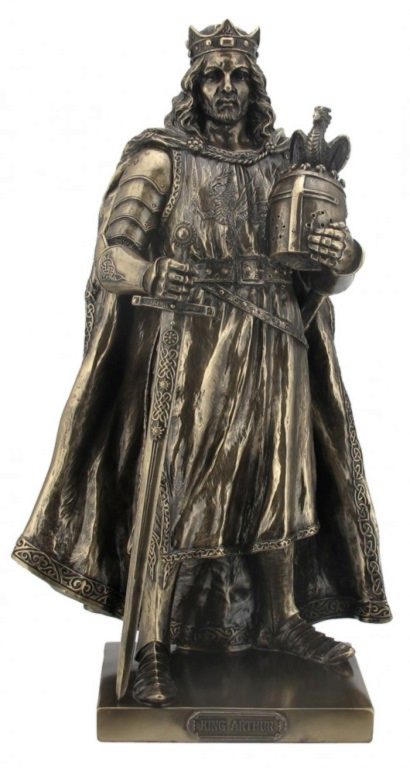 Photo of King Arthur Bronze Figurine