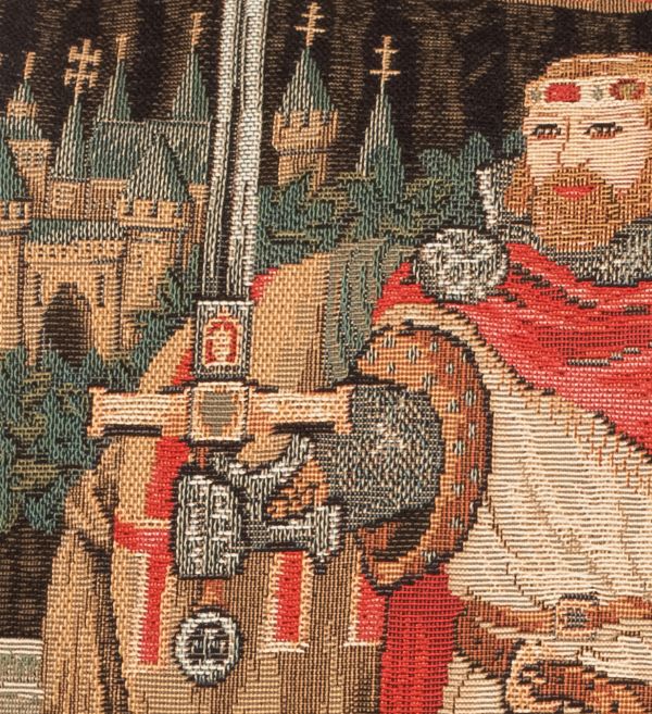Phot of King Arthur Wall Tapestry
