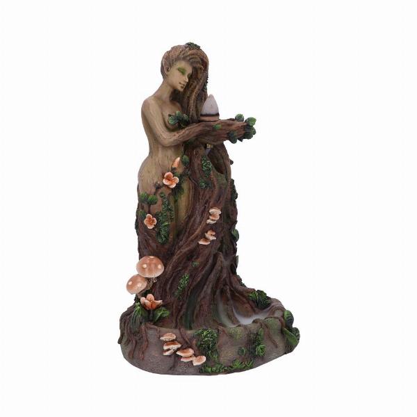 Photo #4 of product D5328S0 - Lady Earth Female Tree Spirit Natural Backflow Incense Burner