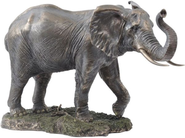 Photo of Large Bronze Elephant Standing