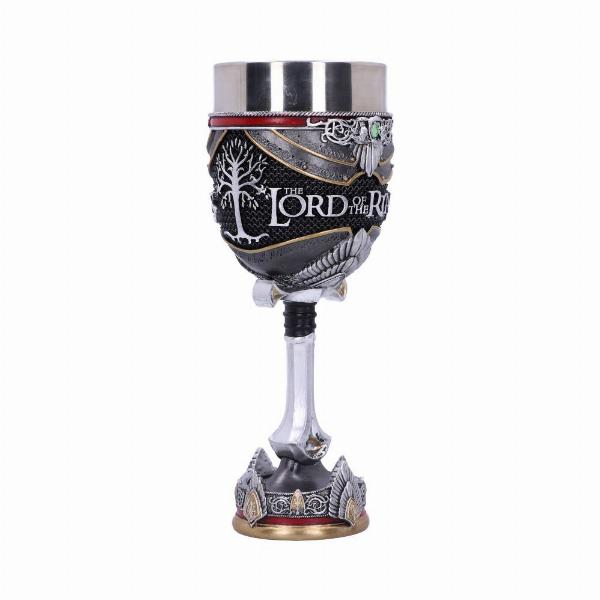 Photo #3 of product B5874V2 - Officially Licensed Lord of the Rings Aragorn Goblet 19.5cm