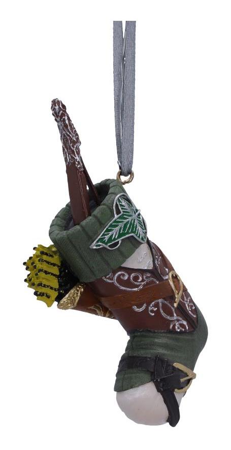 Photo #4 of product B6491X3 - Lord of the Rings Collectible Legolas Stocking Hanging Ornament 8.8cm