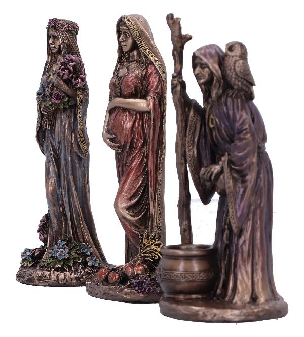 Photo #2 of product D6527Y3 - Maiden, Mother and Crone Trinity mini figurines