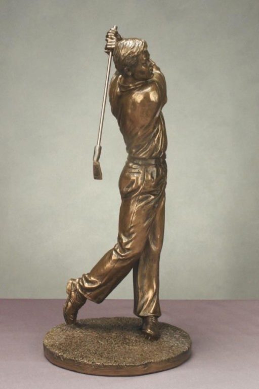 Photo of Male Golfer Figurine