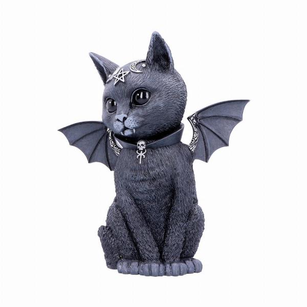 Photo #2 of product B5237S0 - Large Malpuss Winged Occult Cat Figurine