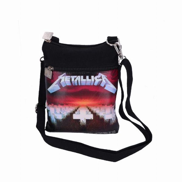 Photo #4 of product B5381S0 - Officially Licensed Metallica Master of Puppets Shoulder Bag