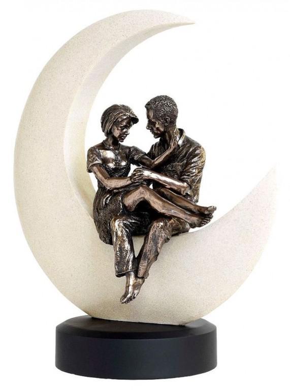 Photo of Midnight Engagement Bronze Figurine