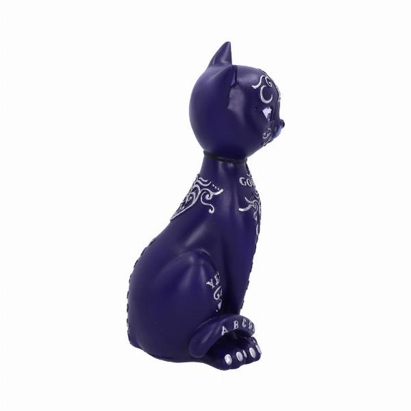 Photo #4 of product B5266S0 - Purple Mystic Kitty 26cm Ouija Cat Figurine