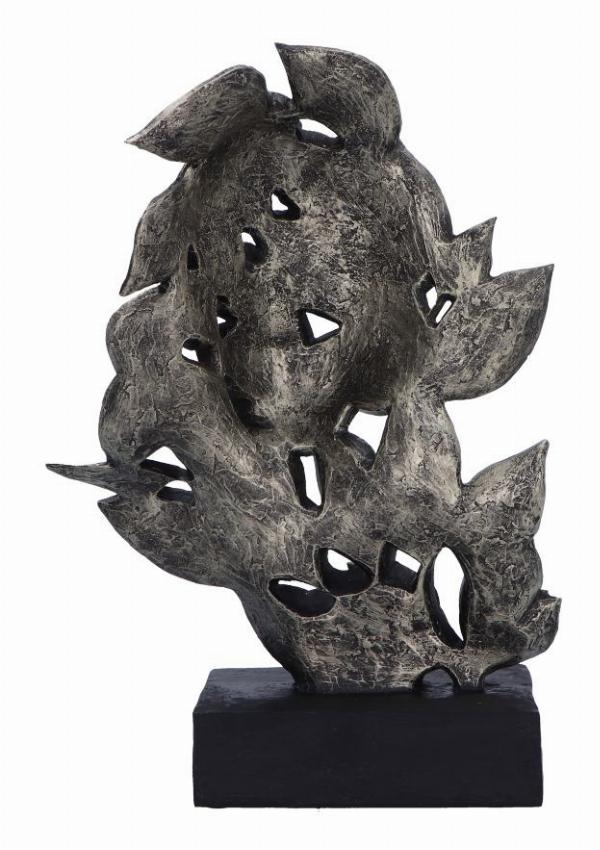 Photo #4 of product D6684A24 - Natural Emotion - Peace Silver Statue 32cm