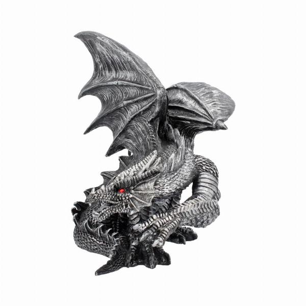Photo #2 of product B4366M8 - Nemesis Now Obsidian Dragon Figurine 25cm