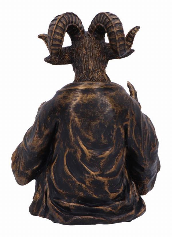 Photo #4 of product D6761A24 - Orbuculum of the Baphomet Illuminating Figurine 16cm