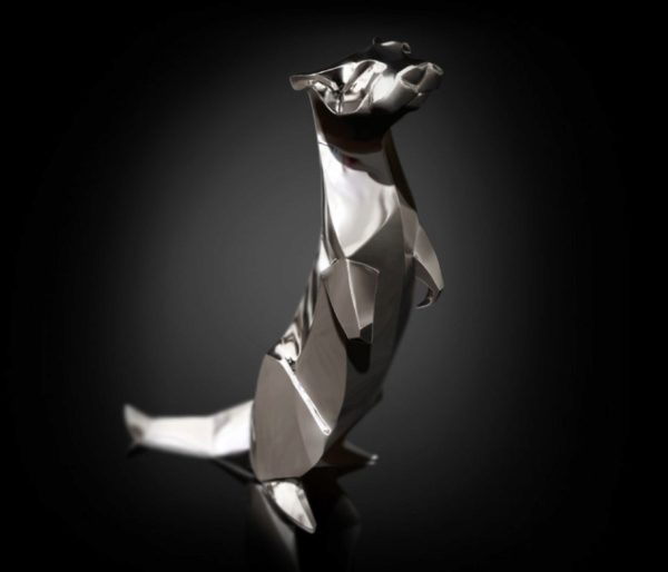 Photo of Otter Standing Hallmarked Sterling Silver Miniature NOMI Design