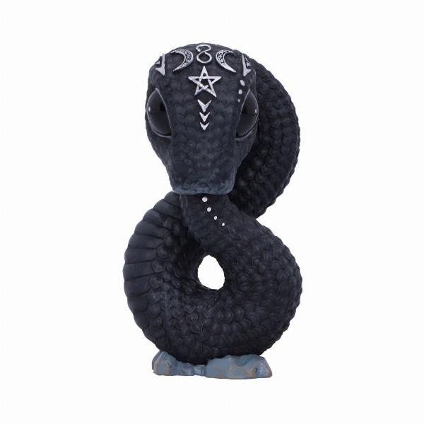 Photo #2 of product B5941V2 - Ouroboros Occult Snake Figurine 9.6cm