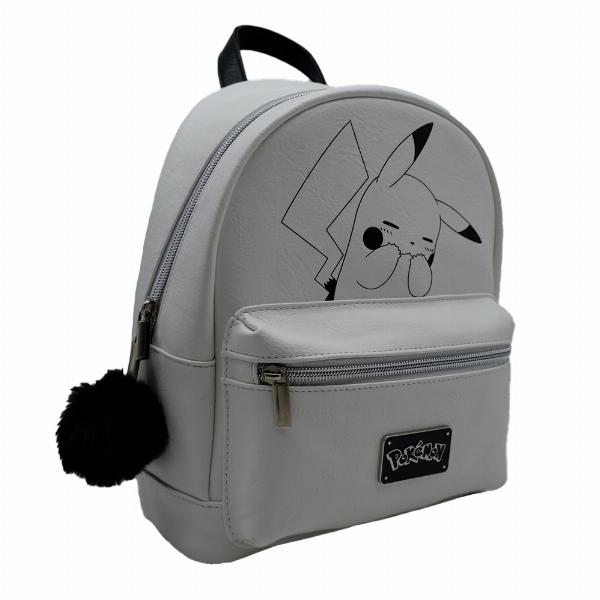 Photo #4 of product C6257W2 - Pokmon Pikachu Backpack White 28cm