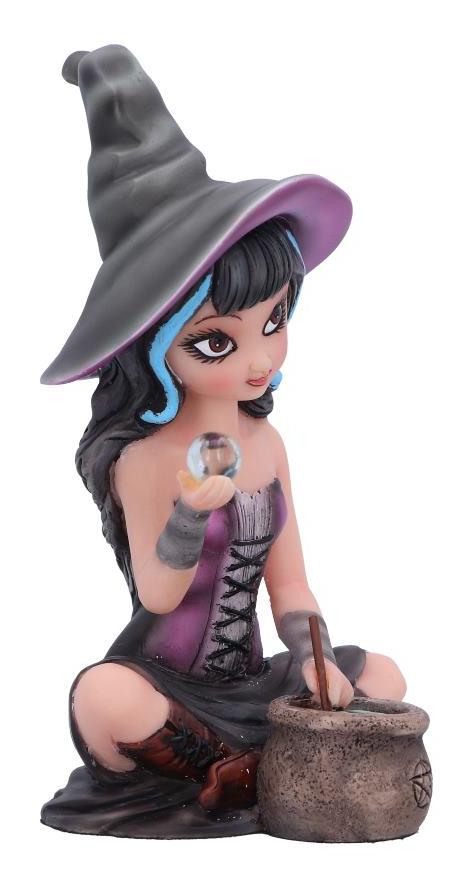 Photo #4 of product D6293X3 - Pruedence Witch Figurine 15cm
