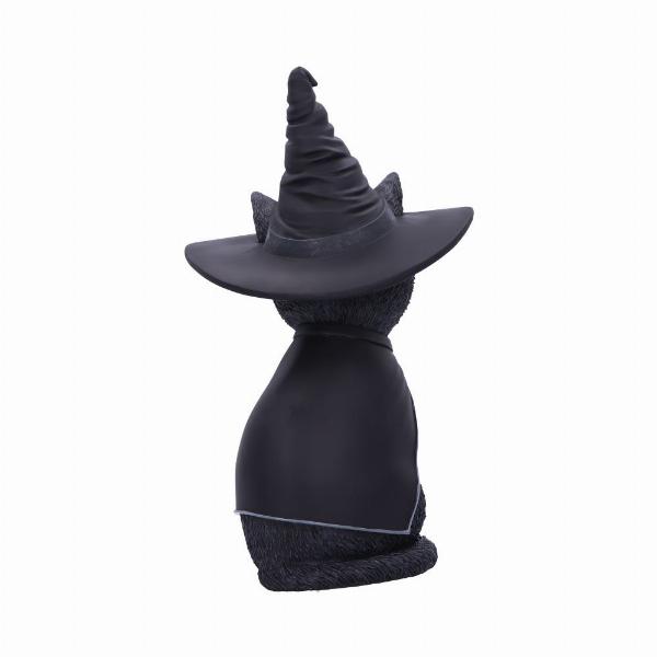 Photo #3 of product B5903V2 - Purrah Witch Cat Figurine 30cm (Large)