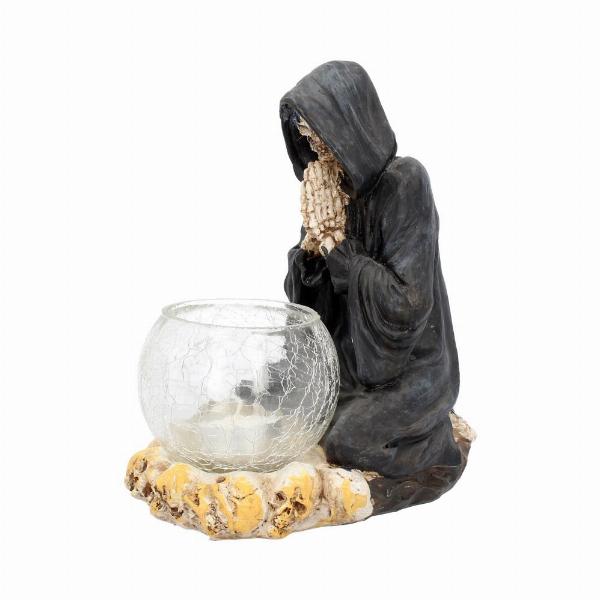 Photo #2 of product U0053A3 - Reapers Prayer Candle Holder 19.5cm