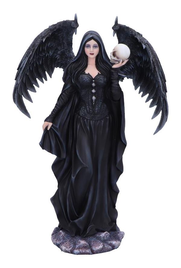 Photo #1 of product D7117B25 - Requiem Dark Gothic Angel Figurine