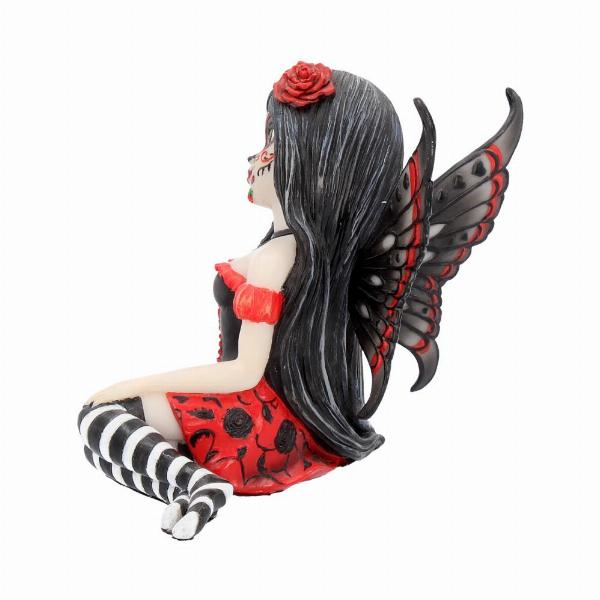 Photo #3 of product B2297F6 - Rosalia Figurine Sugar Skull Fairy Ornament