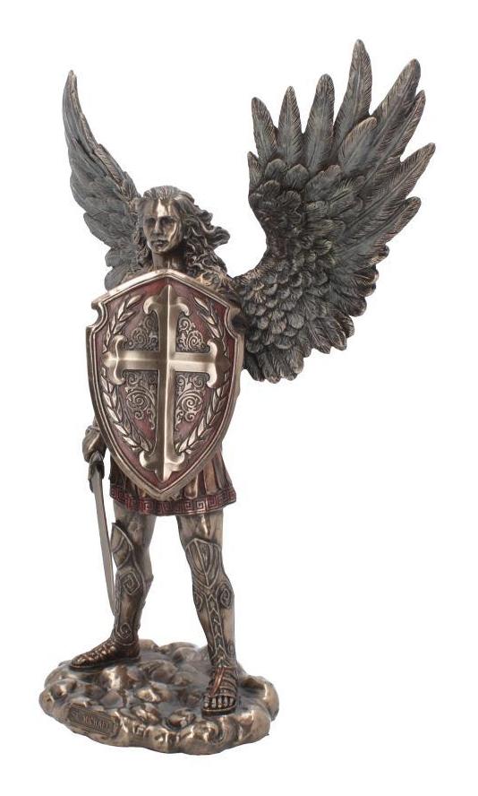 Photo #2 of product H4239M8 - Saint Michael the Archangel Figurine Angel Ornament