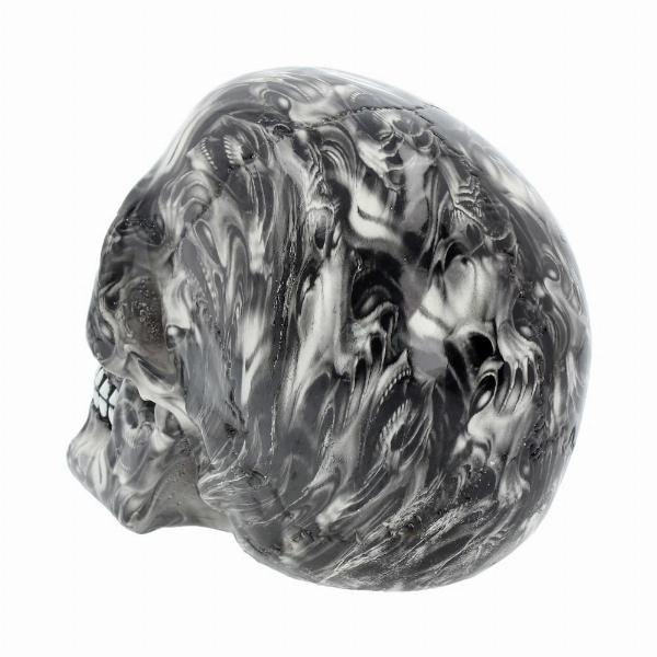 Photo #4 of product D2352F6 - Screaming Soul Skull Print Ornament