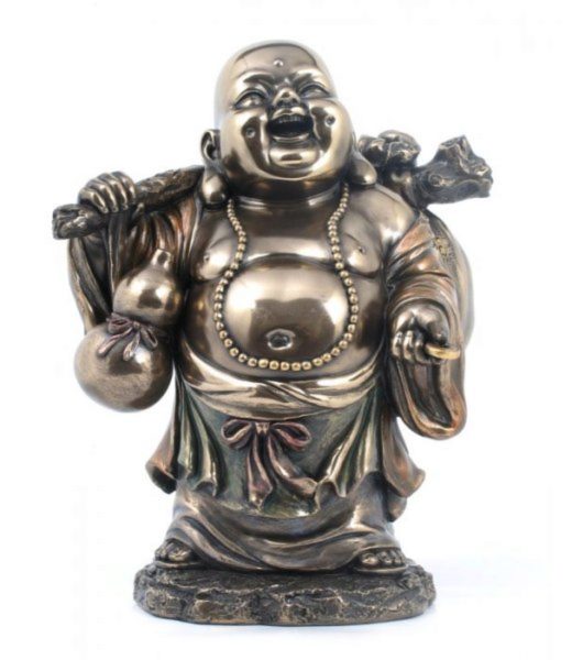 Photo of Standing Buddha Bronze Figurine