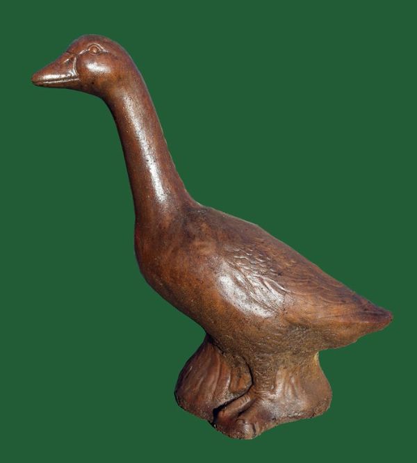 Phot of Stone Goose Sculpture