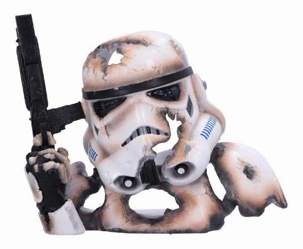 Photo #1 of product B6465X3 - Stormtrooper in battle Blasted Bust 23.5cm